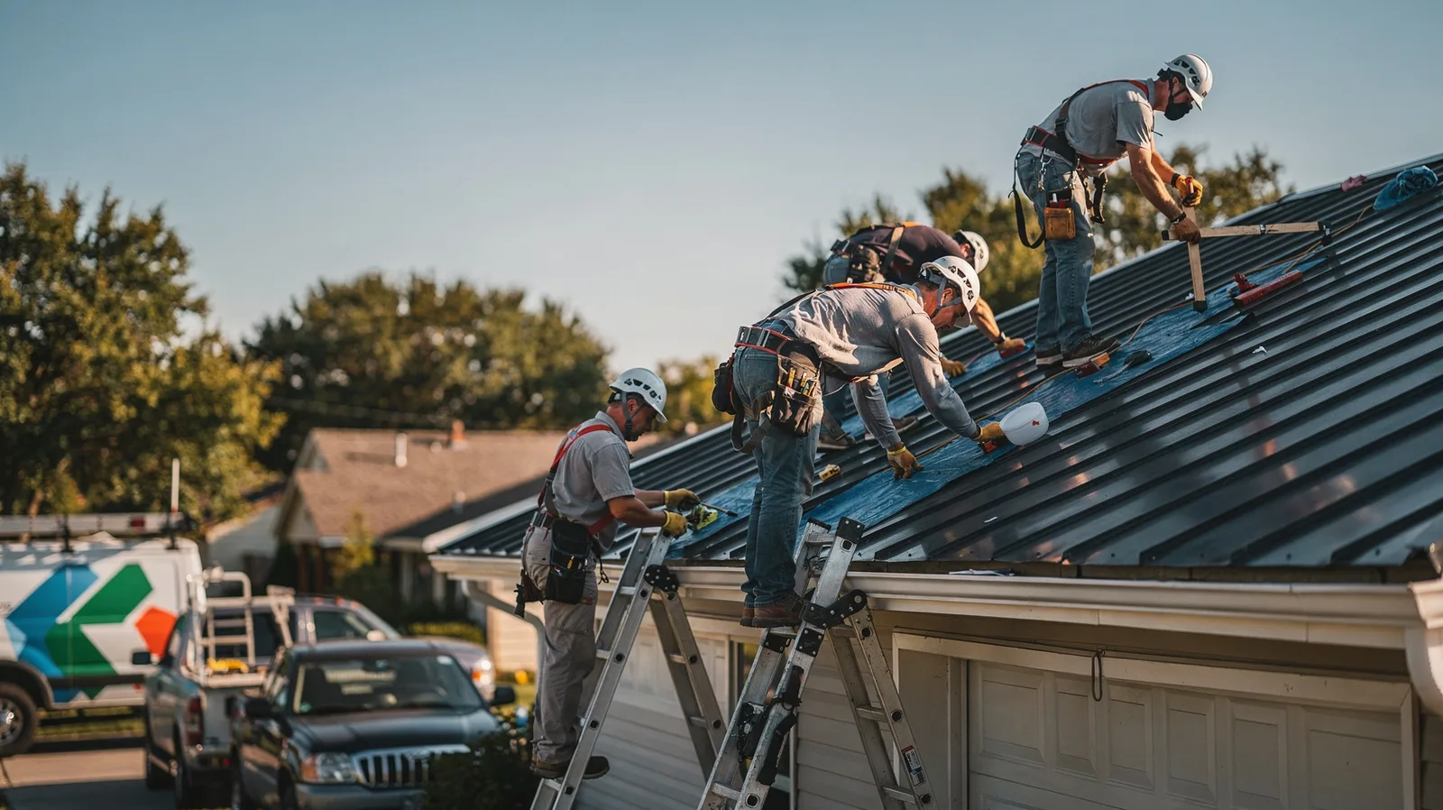 Metal Roof Installation in Shobonier, IL near me